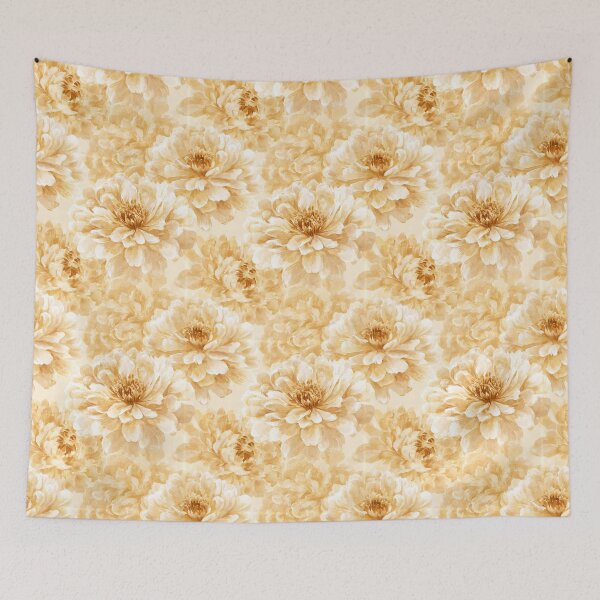 Item preview, Elegant Zinnia Texture - Hawaiian Flower Pattern - Baptism Gifts designed and sold by RoyalStarsPatts.
