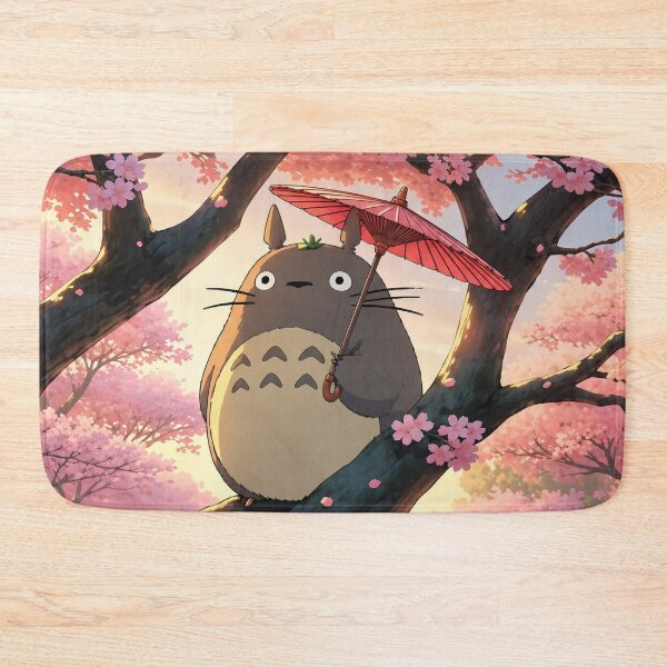 Item preview, Totoro Holding Red Umbrella designed and sold by GITTERLU.