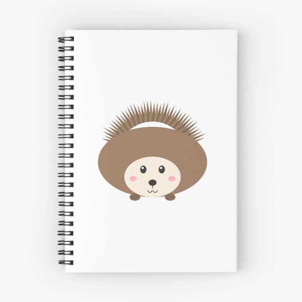 Item preview, Cute Brown Hedgehog Illustration designed and sold by kd2010.