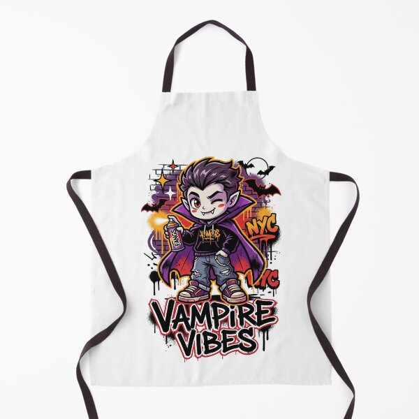 Item preview, Urban Halloween Vampire Vibes NYC Graffiti Design Tee designed and sold by DarylWelsh2024.