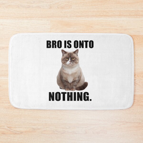 Item preview, . concern meme bro is onto nothing T-Shirt, Funny Cat Meme, Grumpy Cat Humor, Animal Lover Joke, Internet Meme Graphic Tee designed and sold by pawsome purrfect.