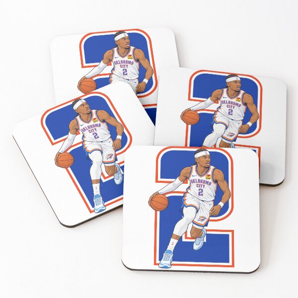 Item preview, Shai Gilgeous-Alexander OKC Basketball designed and sold by MVP-ArtStudio.