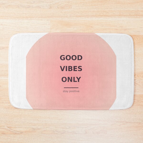 Item preview, Good Vibes Only Retro Sunset Quote designed and sold by kd2010.