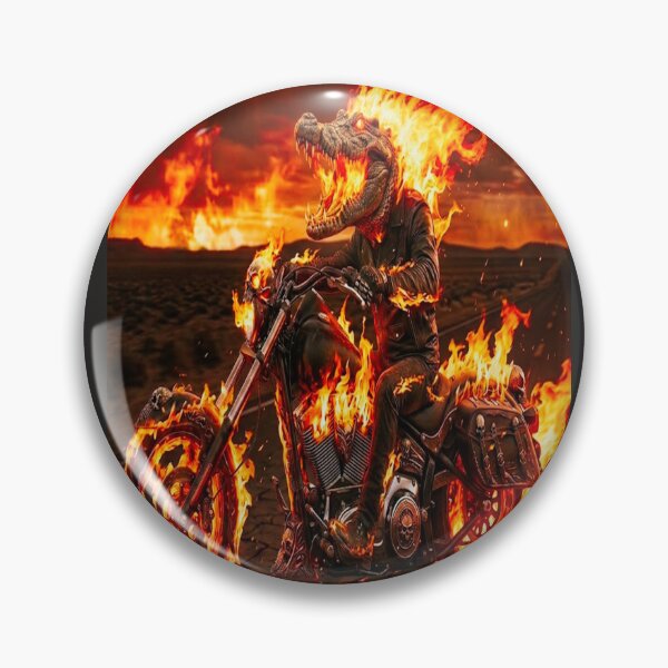 Item preview, CROCODILE GHOST RIDER designed and sold by ARTSBYSREMONTHO.
