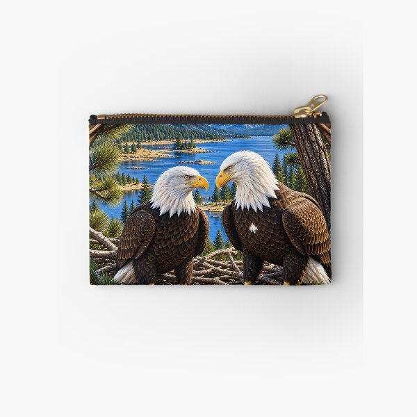Item preview, Jackie And Shadow Eagles Memorial Big Bear Eagle Memorial designed and sold by SavannahCampbel.