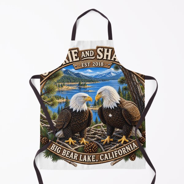 Item preview, Jackie And Shadow Eagles Memorial Big Bear Eagle Memorial designed and sold by SavannahCampbel.