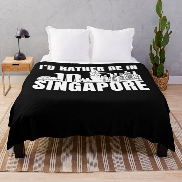 Item preview, I'd Rather Be In Singapore Love Singapore designed and sold by ShirTomDesigns.