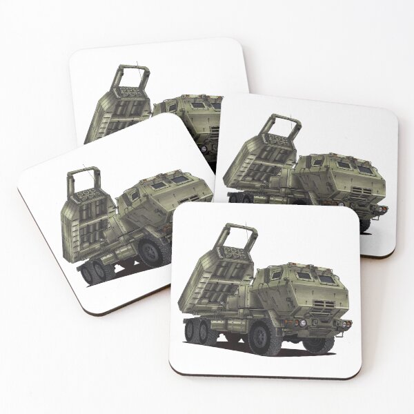 Item preview, Exclusive drawing legendary american M142 HIMARS High Mobility Artillery Rocket System designed and sold by Cars23.