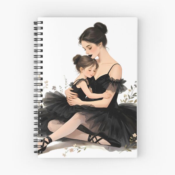 Item preview, Dark Cottagecore Ballerina Mother and Child Embrace designed and sold by Bondingbonding.