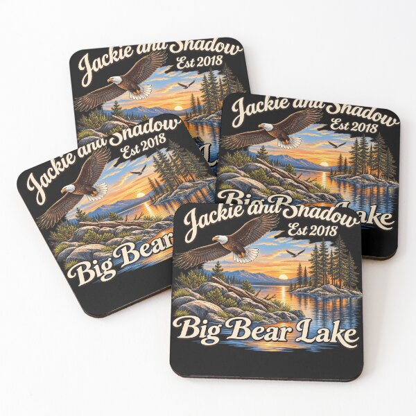 Item preview, Jackie and Shadow Eagles Big Bear Lake Bald Eagles Nature Lover designed and sold by SavannahCampbel.