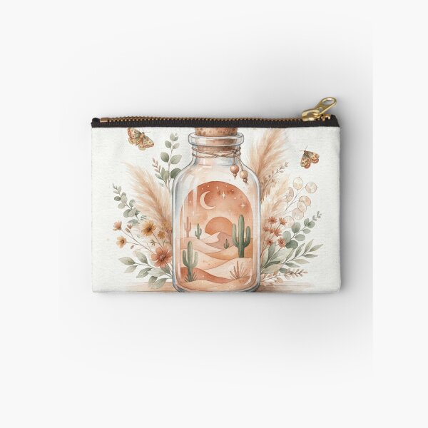 Item preview, Enchanted Desert in a Bottle Watercolor Landscape designed and sold by TheMinimalFrame.