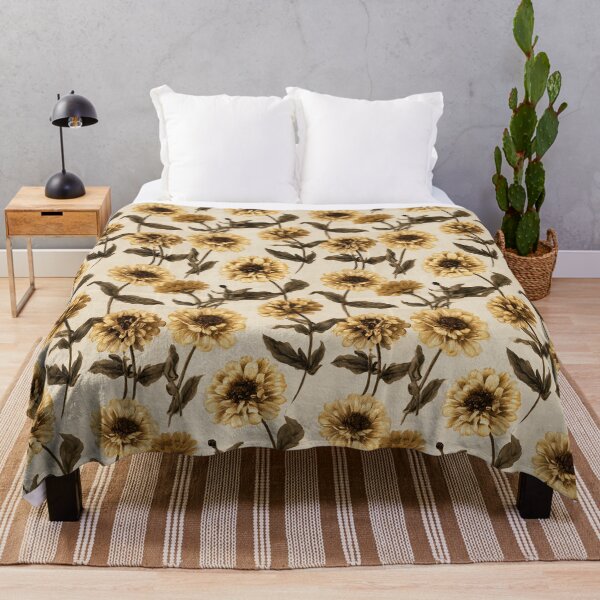 Item preview, Beautiful Zinnia Floral - Botanical Garden Pattern - Best Gifts For Mom designed and sold by RoyalStarsPatts.