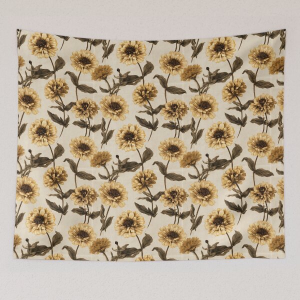 Item preview, Beautiful Zinnia Floral  - Botanical Garden Pattern - Best Gifts For Mom designed and sold by RoyalStarsPatts.