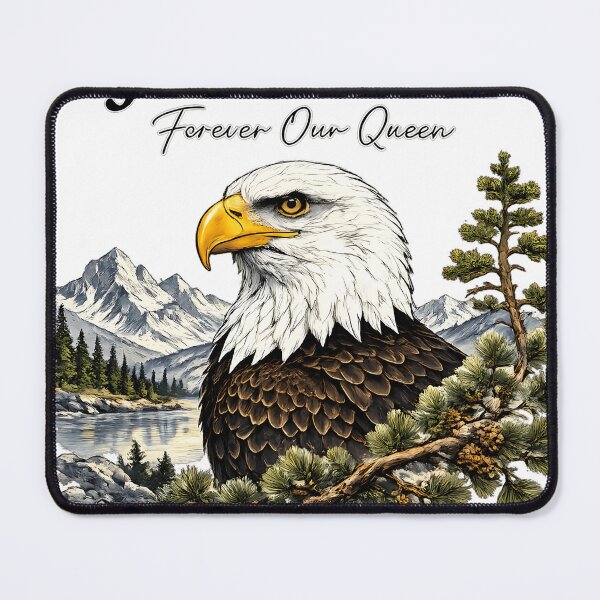 Item preview, Jackie Bald Eagle Forever Our Queen Eagle Cam Memorial designed and sold by SavannahCampbel.