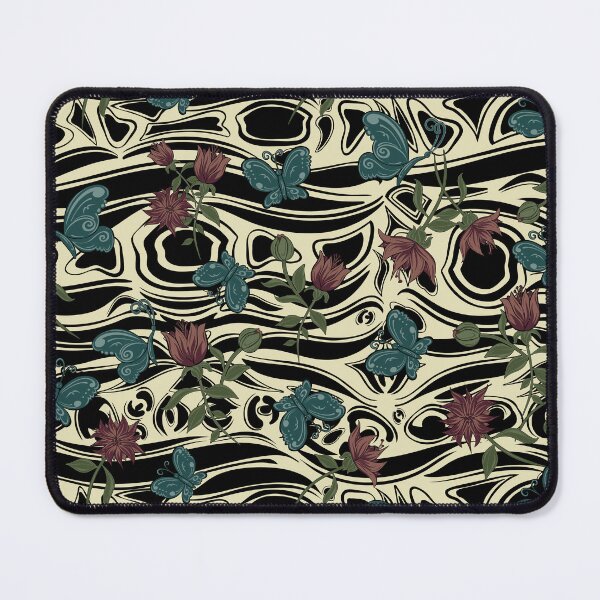 Item preview, Animal Print with Flowers & Butterflies designed and sold by Ardelune.
