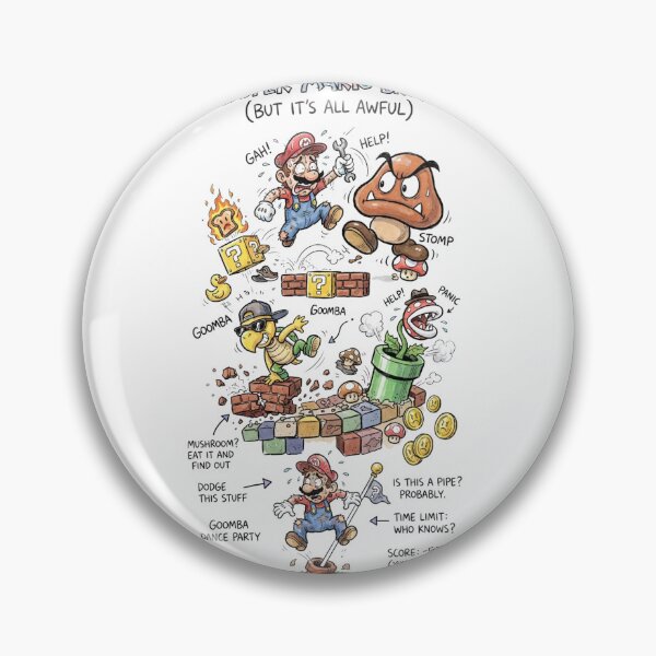 Item preview, Super Mario Bros But Its All Awful Funny Gaming Parody T-Shirt designed and sold by jhgjykuo.