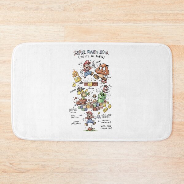 Item preview, Super Mario Bros But Its All Awful Funny Gaming Parody T-Shirt designed and sold by jhgjykuo.