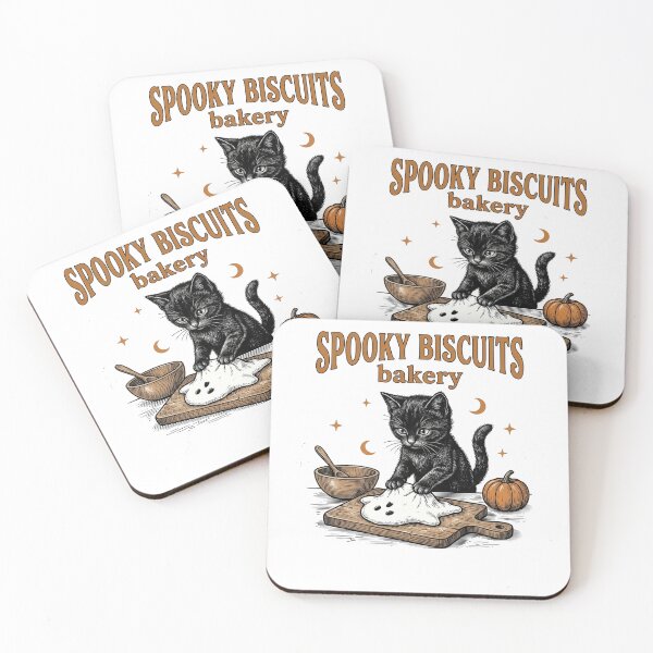 Item preview, I love Spooky cookies bakery cat ghost designed and sold by khalifadahmane.