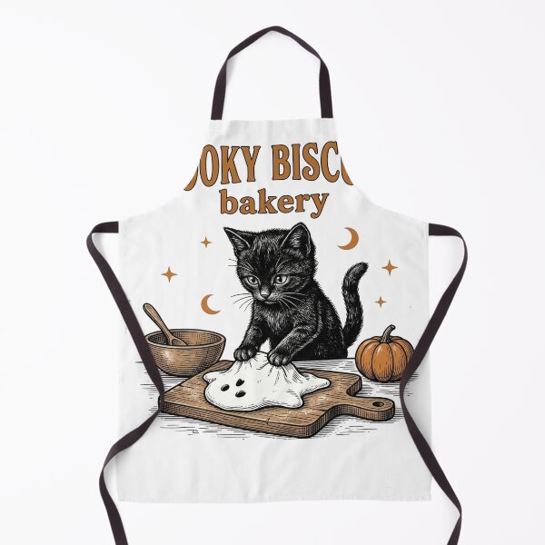 Item preview, I love Spooky cookies bakery cat ghost designed and sold by khalifadahmane.