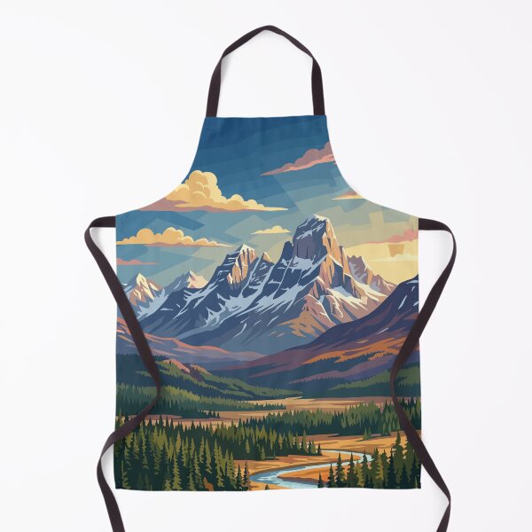 Item preview, Akami-Uapishkᵁ-KakKasuak-Mealy Mountains National Park Canada Travel Vintage designed and sold by RareDeerArt.