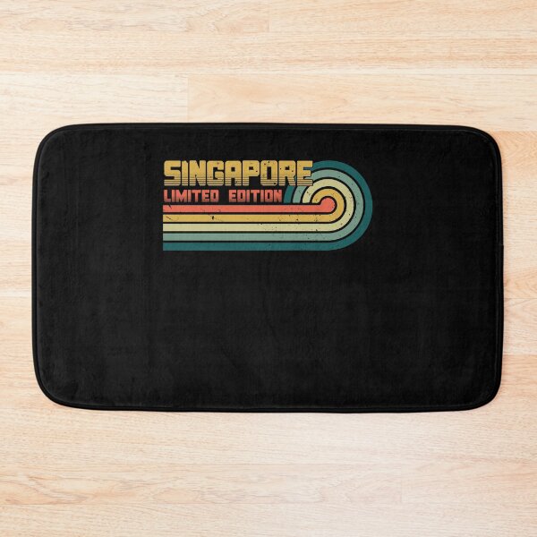 Item preview, Singapore Country Limited Edition Retro Vintage designed and sold by ShirTomDesigns.