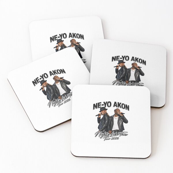 Item preview, Ne-yo & Akon Nights like this Tour 2026  designed and sold by flat6frequency.