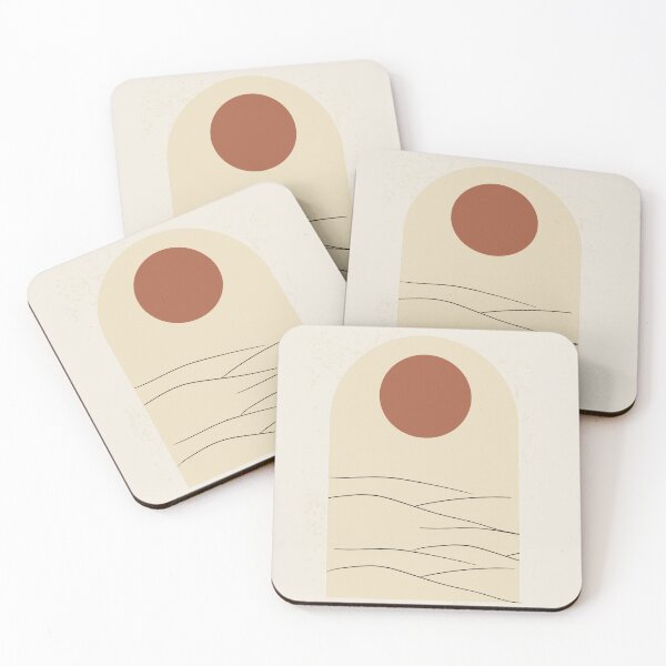 Item preview, Whimsical Sun Botanical Landscape Watercolor Art designed and sold by TheMinimalFrame.