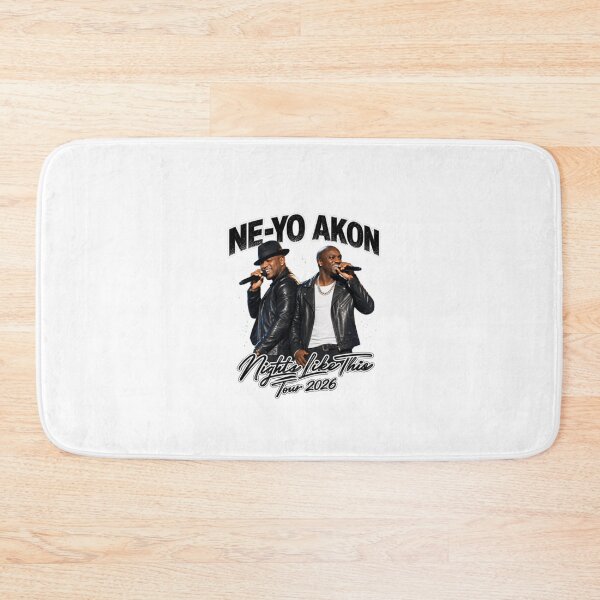 Item preview, Ne-yo & Akon Nights like this Tour 2026 designed and sold by flat6frequency.