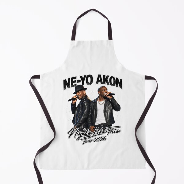 Item preview, Ne-yo & Akon Nights like this Tour 2026 designed and sold by flat6frequency.