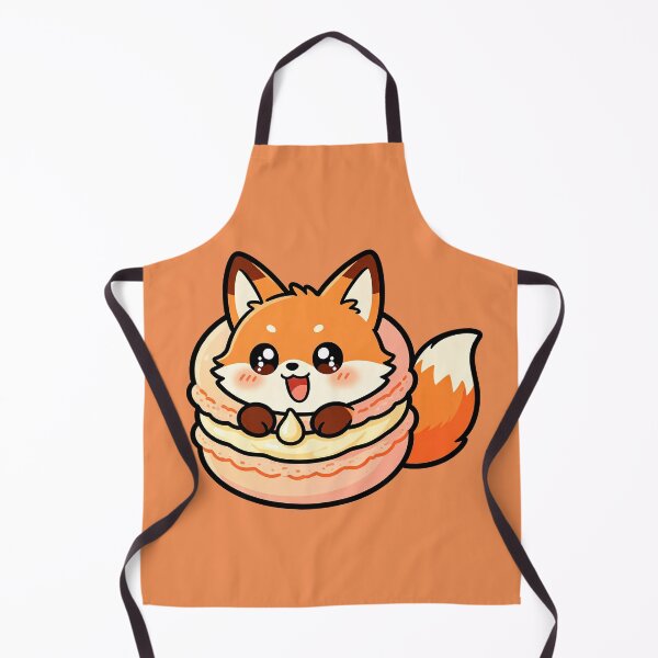 Item preview, Cute Fox in Pancake Stack with Honey - Kawaii Food Character Art designed and sold by Outlet Raloel.