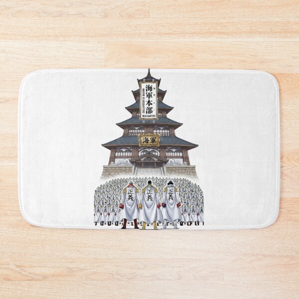 Item preview, One Piece Marine Headquarters Admirals Justice Anime Art designed and sold by FreakToons.