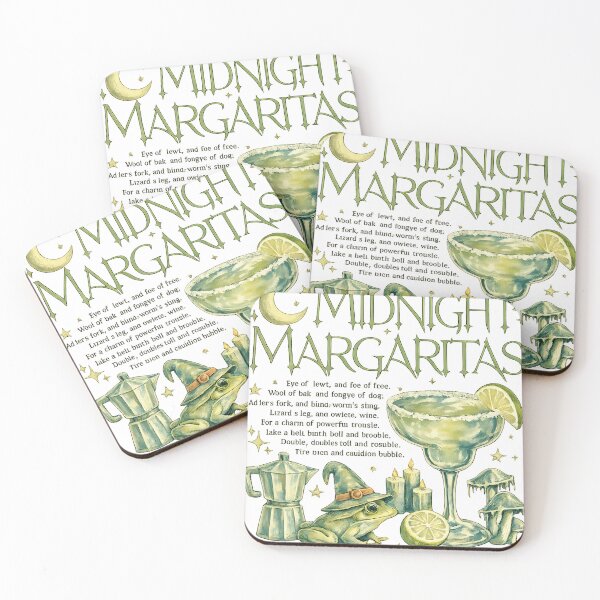 Item preview, Midnight Margaritas Witchy Frog Halloween Funny Retro designed and sold by SavannahCampbel.