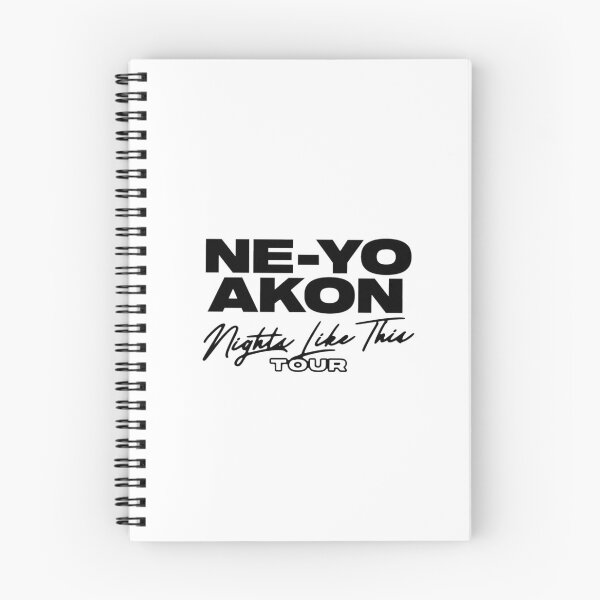 Item preview, Ne-yo Akon Nights Like This 2026 Tour Team Fan Music designed and sold by flat6frequency.
