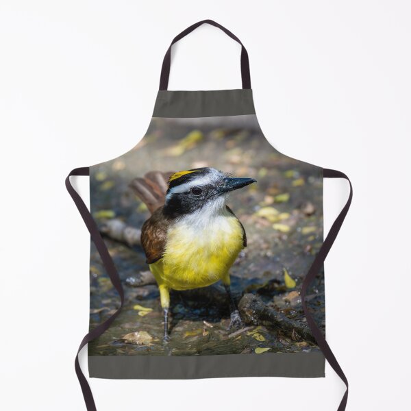 Item preview, Great Kiskadee in a Rain Puddle designed and sold by Debra Martz.