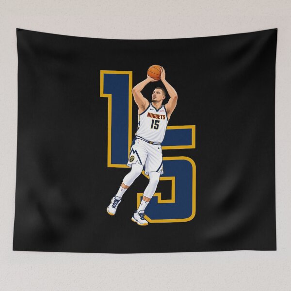 Item preview, Nikola Jokić Denver Nuggets NBA Basketball designed and sold by MVP-ArtStudio.