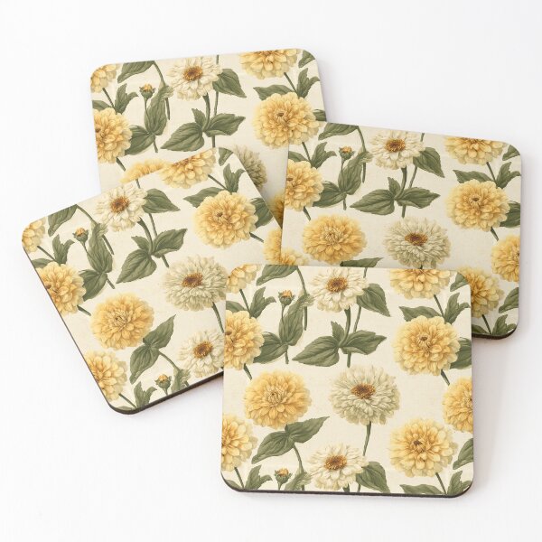 Item preview, Fresh Zinnia Print  - Flower Bouquet Pattern - Birthday Gift For Wife designed and sold by RoyalStarsPatts.