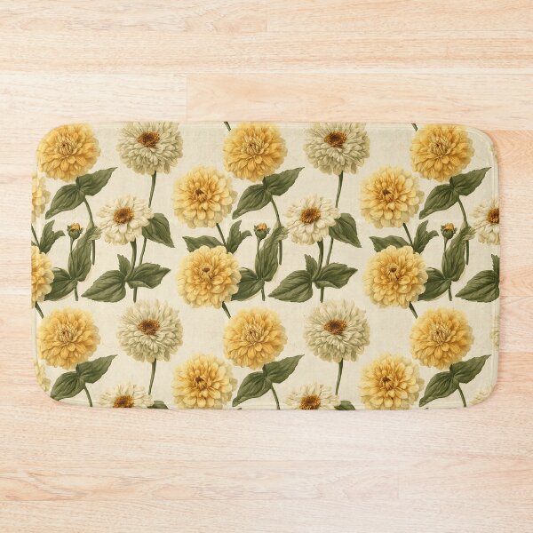 Item preview, Fresh Zinnia Print  - Flower Bouquet Pattern - Birthday Gift For Wife designed and sold by RoyalStarsPatts.