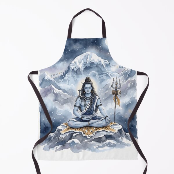 Item preview, Meditating Lord Shiva at Mount Kailash designed and sold by hutofdesigns.