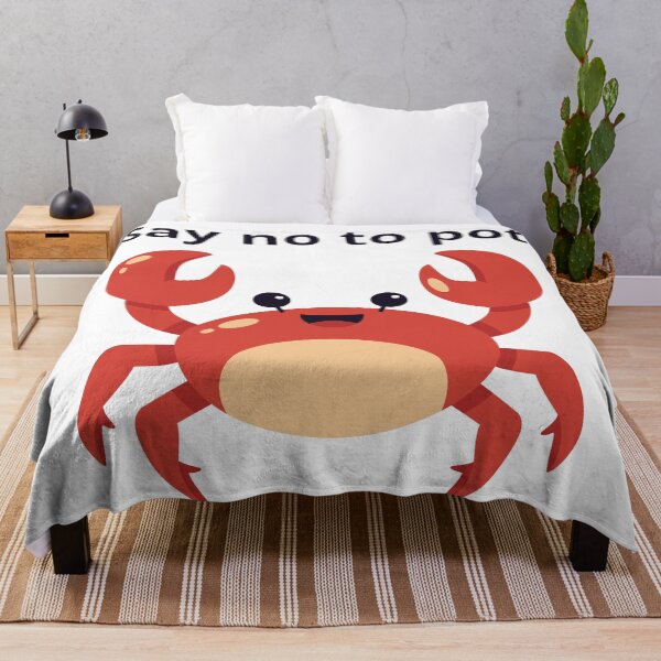 Item preview, Say No To Pot Funny Crab Designe designed and sold by AMCreatix.