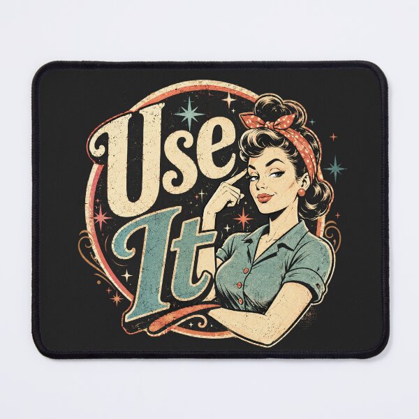 Item preview, Funny Vintage Sarcastic Use Your Brain designed and sold by legendaryskins.