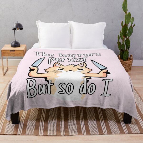 Item preview, The horrors persist but so do I designed and sold by MamSelle.