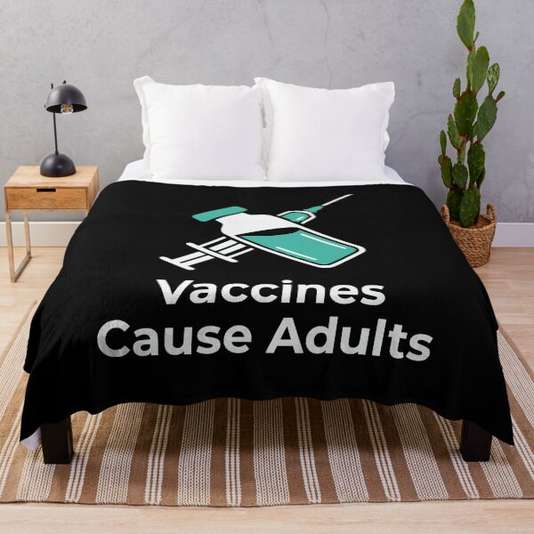 Item preview, Vaccines Cause Adults Funny Pro Vaccine Meme AUG-367 designed and sold by noberic.