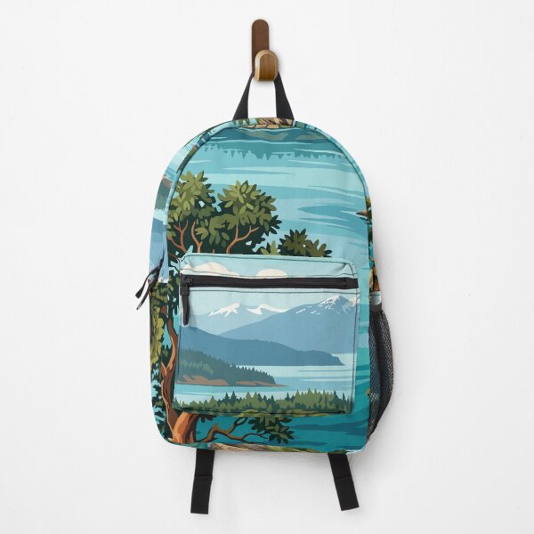 Item preview, Gulf Islands National Park Canada Travel Vintage designed and sold by RareDeerArt.