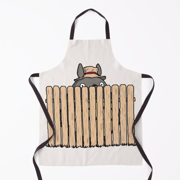 Item preview, Totoro Peeking Through the Fence designed and sold by GITTERLU.