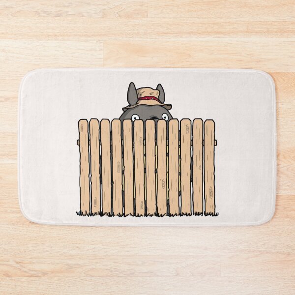 Item preview, Totoro Peeking Through the Fence designed and sold by GITTERLU.