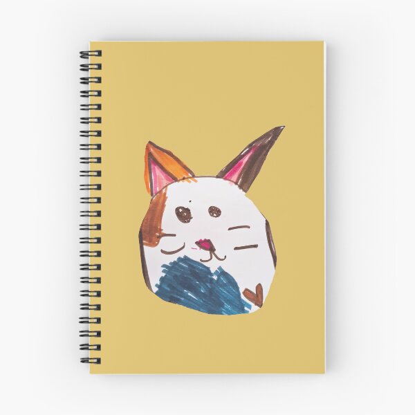 Item preview,  Cute Chunky Cat Hand-Drawn Doodle Art designed and sold by TwoLinesArt.