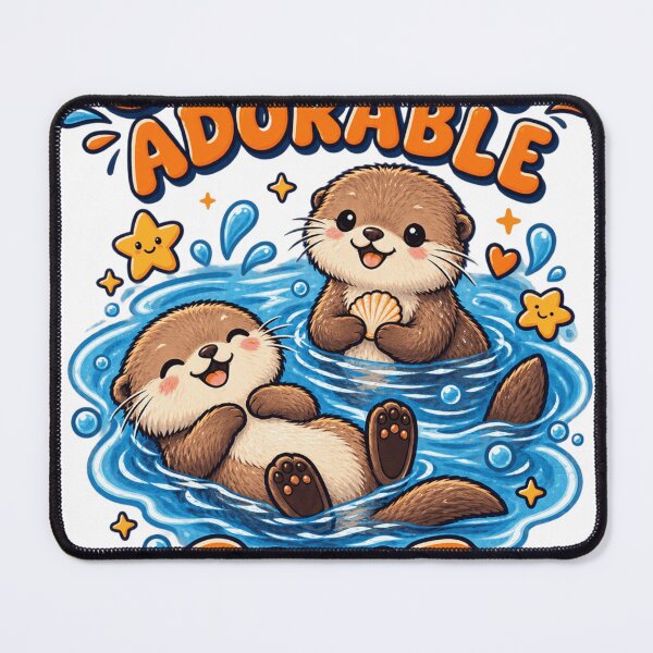 Item preview, Otterly Adorable Good Vibes Club designed and sold by WearTheVibe Store.