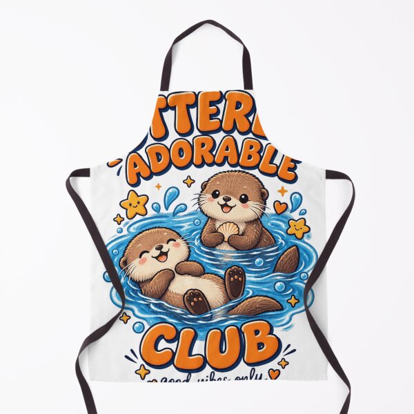 Item preview, Otterly Adorable Good Vibes Club designed and sold by WearTheVibe Store.