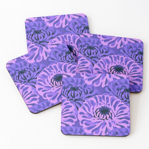 Item preview, Blooming Zinnia Flower  - Botanical Garden Pattern - Birthday Gift Ideas designed and sold by RoyalStarsPatts.
