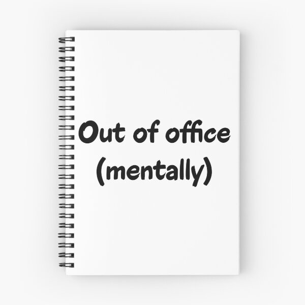 Item preview, Out Of Office Mentally Office Worker Introvert Stamp designed and sold by Kryipsyco.